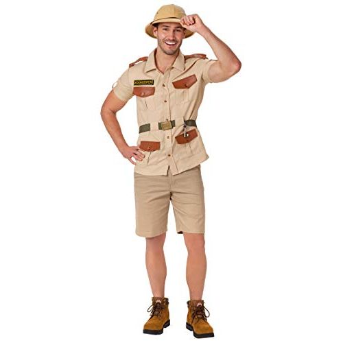  할로윈 용품Spirit Halloween Mens Zookeeper Costume