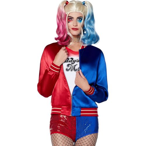  할로윈 용품Spirit Halloween Adult Suicide Squad Harley Quinn Jacket