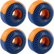 Spitfire Wheels Formula Four Classic Blue/Orange Swirl Skateboard Wheels - 56mm 99a (Set of 4)