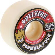 Spitfire Formula 4 Conical Full White / Red Skateboard Wheels - 56mm 101a (Set of 4)