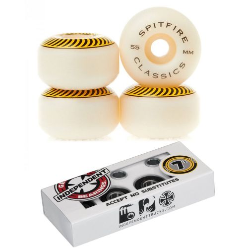  Spitfire Skateboard Wheels Classics Independent ABEC 7 Bearings