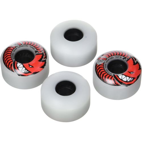  Spitfire Clear/Red Classic 80HD Chargers Skateboard Wheels