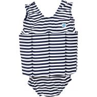 Splash About Float Suit with Adjustable Buoyancy (Swimwear), 1 to 2 Years, Navy & White Stripe
