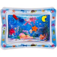 [아마존핫딜][아마존 핫딜] Splashin'kids Splashinkids Inflatable Tummy Time Premium Water mat Infants and Toddlers is The Perfect Fun time Play Activity Center Your Babys Stimulation Growth