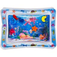 [아마존베스트]Splashin'kids Splashinkids Inflatable Tummy Time Premium Water mat Infants and Toddlers is The Perfect Fun time Play Activity Center Your Babys Stimulation Growth