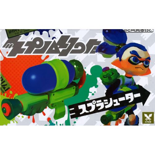  Splatoon Splashooter S Water Gun 28cm - Splat Shooter Inkling Blue Color Boy Ver