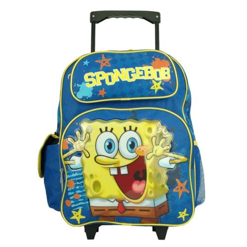 SpongeBob+SquarePants Spongebob Squarepants Large Rolling Backpack
