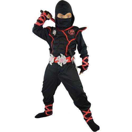  Spooktacular Creations Boys Ninja Deluxe Costume for Kids