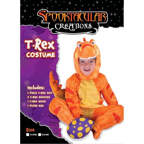  Spooktacular Creations Baby T-Rex Dinosaur Costume Set for Halloween Trick or Treating