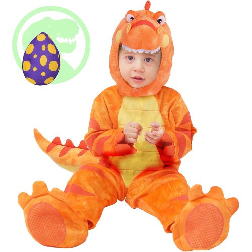  Spooktacular Creations Baby T-Rex Dinosaur Costume Set for Halloween Trick or Treating