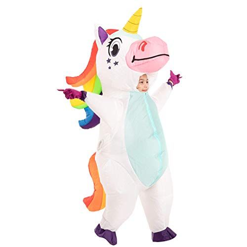  할로윈 용품Spooktacular Creations Child Unisex Unicorn Full Body Inflatable Costume