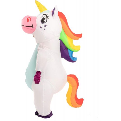  할로윈 용품Spooktacular Creations Child Unisex Unicorn Full Body Inflatable Costume