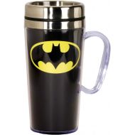 [아마존베스트]DC Comics Batman Logo Insulated Travel Mug, 15 ounces, Black