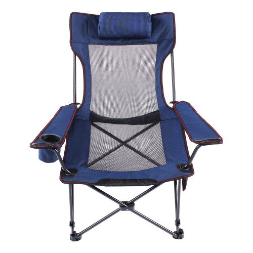  Sport Seatopia Oversize Camping Chair Reclining Lounge Folding Portable Chair All mesh, for Patios, Outdoors