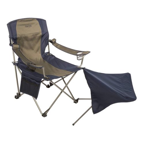  Sport Kamp-Rite Outdoor Folding Tailgating Camping Chair Detachable Footrest (2 Pack)