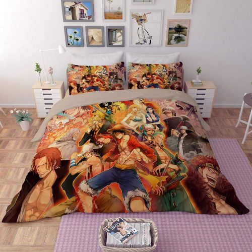  Sport Do 3D One Piece Bedding Sets Reversible 3 Pieces Soft Breathable Japanese Anime Duvet Cover Set for Kids Boys Teens,Twin/Full/Queen/King Size