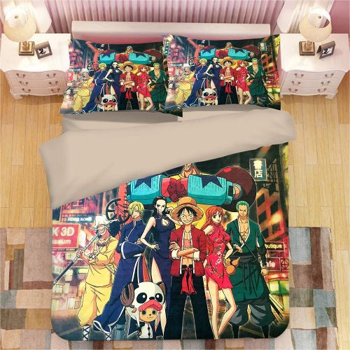  Sport Do 3D One Piece Bedding Sets Reversible 3 Pieces Soft Breathable Japanese Anime Duvet Cover Set for Kids Boys Teens,Twin/Full/Queen/King Size