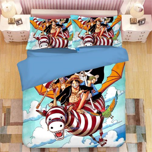  Sport Do 3D One Piece Bedding Sets Reversible 3 Pieces Soft Breathable Japanese Anime Duvet Cover Set for Kids Boys Teens,Twin/Full/Queen/King Size