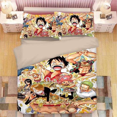  Sport Do 3D One Piece Bedding Sets Reversible 3 Pieces Soft Breathable Japanese Anime Duvet Cover Set for Kids Boys Teens,Twin/Full/Queen/King Size