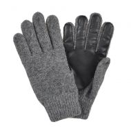 Sport Gloves Fly Outdoor Warm Men Wool Blended Knitted Cycling Gloves, Sheepskin Palm