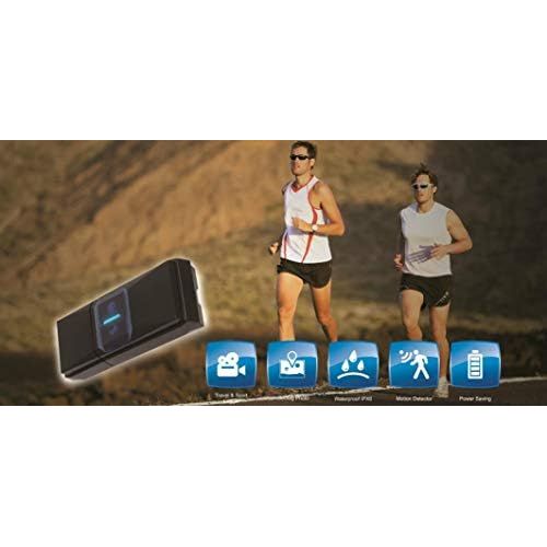  [아마존베스트]GT-740FL Sport LogBook Fast Acquisition High Sensitivity Sport Tracker GPS Trip Recorder G-mouse Photo Tracker latest SiRF IV chipset 48 Channels 256,000 way point records built-in