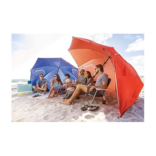  Sport-Brella Premiere XL UPF 50+ Umbrella Shelter for Sun and Rain Protection (9-Foot)