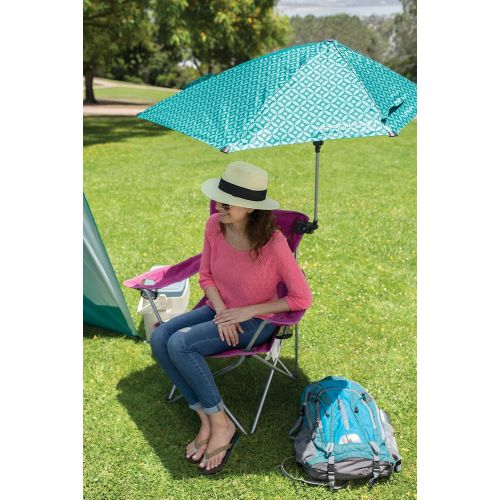  Sport-Brella Versa-Brella SPF 50+ Adjustable Umbrella with Universal Clamp