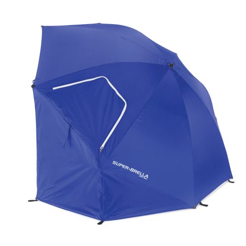 스킬즈 SKLZ Super-Brella Maximum Protection Portable Canopy Shelter Umbrella, Blue