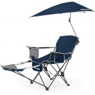 Sport-Brella 3-Position Recliner Chair with Removable Umbrella and Footrest