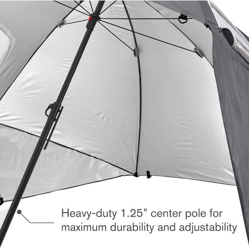  Sport-Brella Premiere XL UPF 50+ Umbrella Shelter for Sun and Rain Protection (9-Foot)