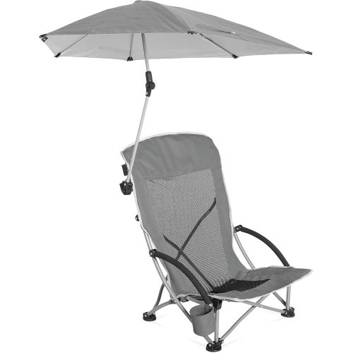  Sport-Brella Beach Chair with UPF 50+ Adjustable Umbrella