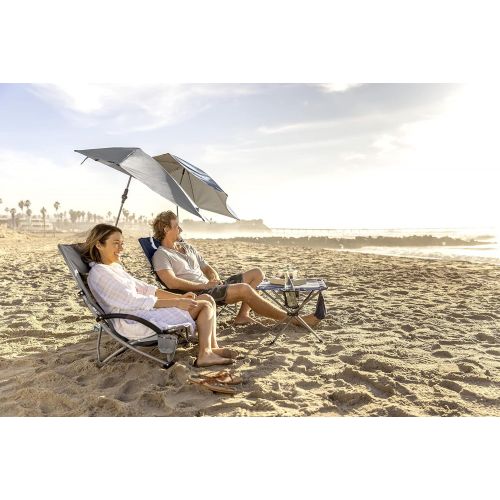  Sport-Brella Beach Chair with UPF 50+ Adjustable Umbrella