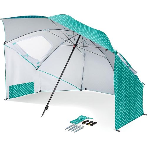  Sport-Brella Vented SPF 50+ Sun and Rain Canopy Umbrella for Beach and Sports Events (8-Foot)