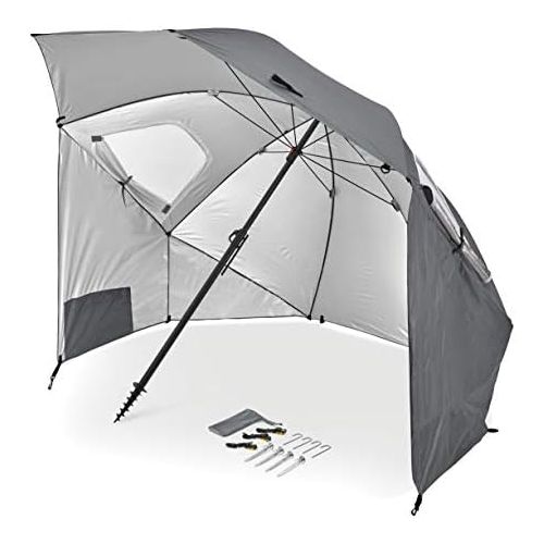  Sport-Brella Premiere XL UPF 50+ Umbrella Shelter for Sun and Rain Protection (9-Foot)