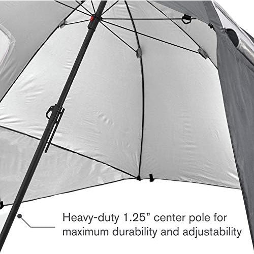  Sport-Brella Premiere XL UPF 50+ Umbrella Shelter for Sun and Rain Protection (9-Foot)