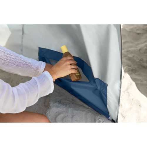  Sport-Brella Premiere UPF 50+ Umbrella Shelter for Sun and Rain Protection (8-Foot)