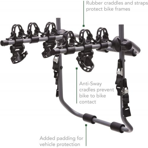  [아마존베스트]SportRack Pursuit Anti-Sway Trunk Mount Bike Rack