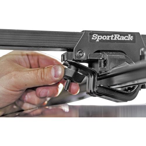  SportRack SR1009 Complete Roof Rack System, Black