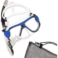 Sportastisch Schnorchelset Schnorcheln Set Snorkel Star, Premium Erwachsenen Tauchset mit Dry Schnorchel & Anti-Beschlag Tauchmaske Taucherbrille aus Gehartetem Glas, bis zu 3 Jahr