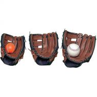 Sportcraft Sportime Genuine Leather Baseball Glove, Right-Handed