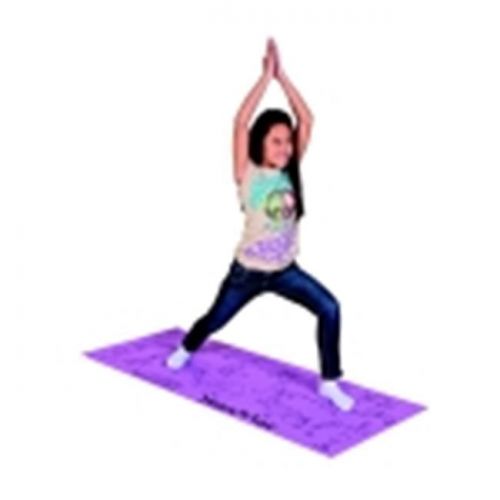  Sportime sportime youth yoga mat with pose images