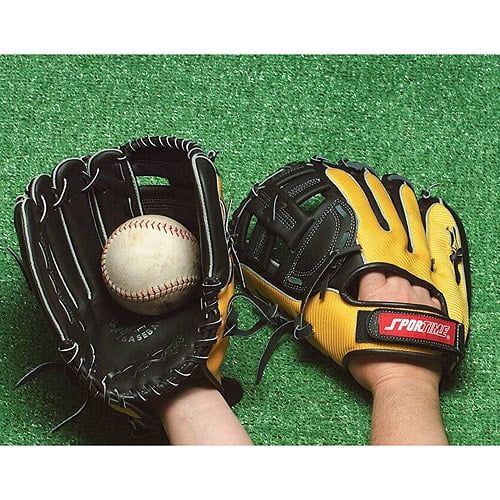  Sportime Yeller Intermediate Left-Handed Thrower Baseball Glove, Ages 10 to 16