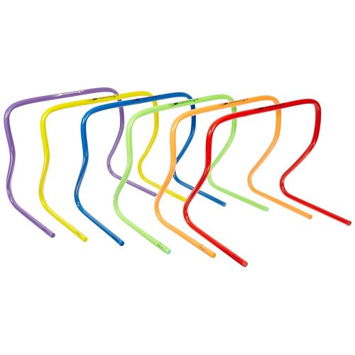  Sportime ComeBackHurdles - 16 inch - Set of 6 - Multiple Colors