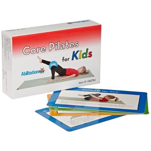  Sportime Core Pilates for Kids Exercise Cards, Set of 56 - 1362761