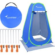 Sportneer Pop Up Privacy Changing Tent Camping Shower Tent, Portable Dressing Bathroom Potty Tent for Camping Hiking Toilet Beach Sun Shelter Picnic Fishing with Carrying Bag, UPF5