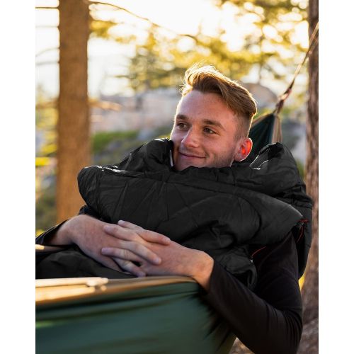  Sleeping Bags for Adults, Sportneer Wearable Sleeping Bag with Zippered Holes for Arms and Feet Lightweight Waterproof Sleeping Bag for Kids Woman Man Backpacking Camping Hiking Tr