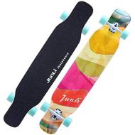 Sports Equipment Roller mit Vier Radern, mannliche und weibliche Erwachsene Skateboardbuerste Street Dance Longboard, Skateboard Longboard geeignet fuer Jugendliche, Erwachsene ZDDAB