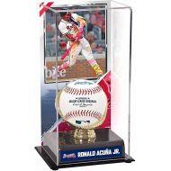 Ronald Acuna Jr. Atlanta Braves Gold Glove Display Case with Image - Baseball Logo Display Cases