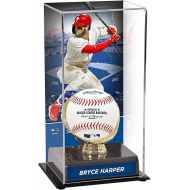 Sports Memorabilia Bryce Harper Philadelphia Phillies Gold Glove Display Case with Image - Baseball Free Standing Display Cases ''Case Only''