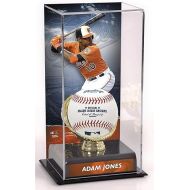 Sports Memorabilia Adam Jones Baltimore Orioles Gold Glove Display Case with Image - Baseball Free Standing Display Cases ''Case Only''